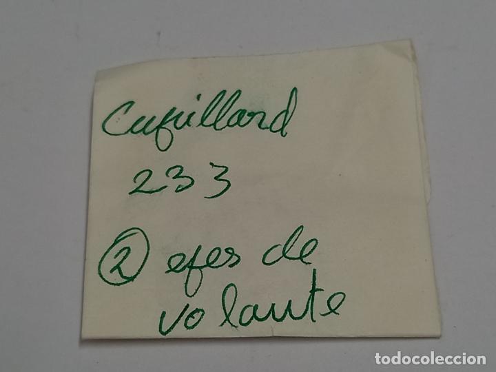 Recambios de relojes: Cupillard 233, dos ejes de volante - Foto 1
