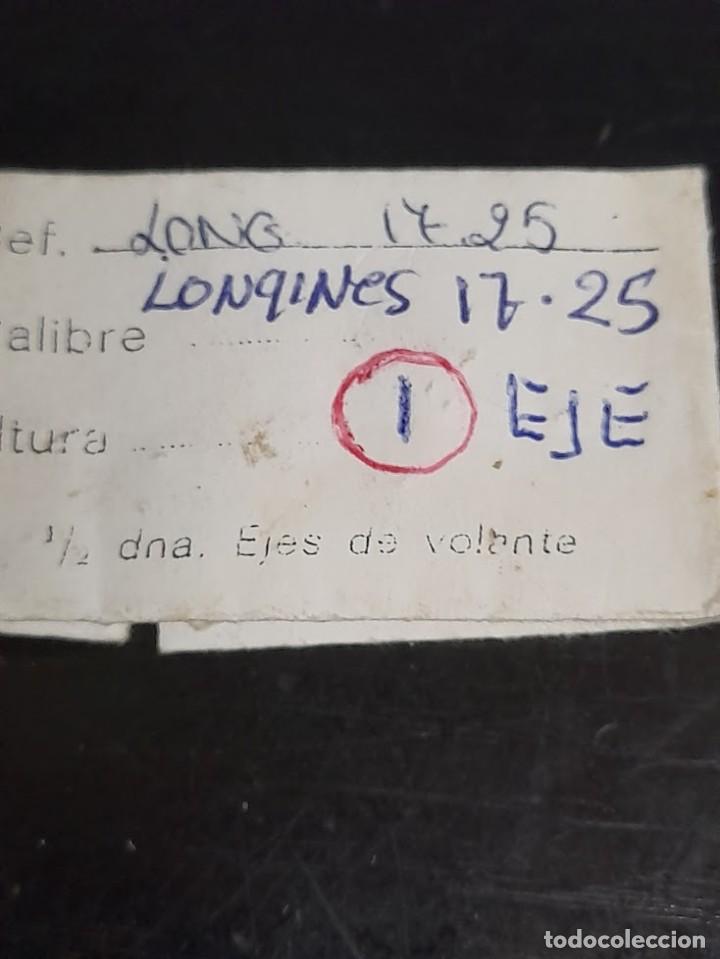 Pe&ccedil;as de reposi&ccedil;&atilde;o de rel&oacute;gios: Eje volante Longines - 17 - 25