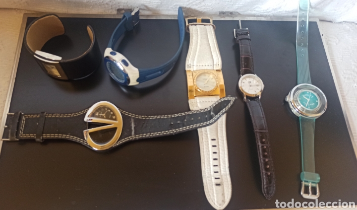 Pe&ccedil;as de reposi&ccedil;&atilde;o de rel&oacute;gios: Lote de relojes vintage sin comprobar