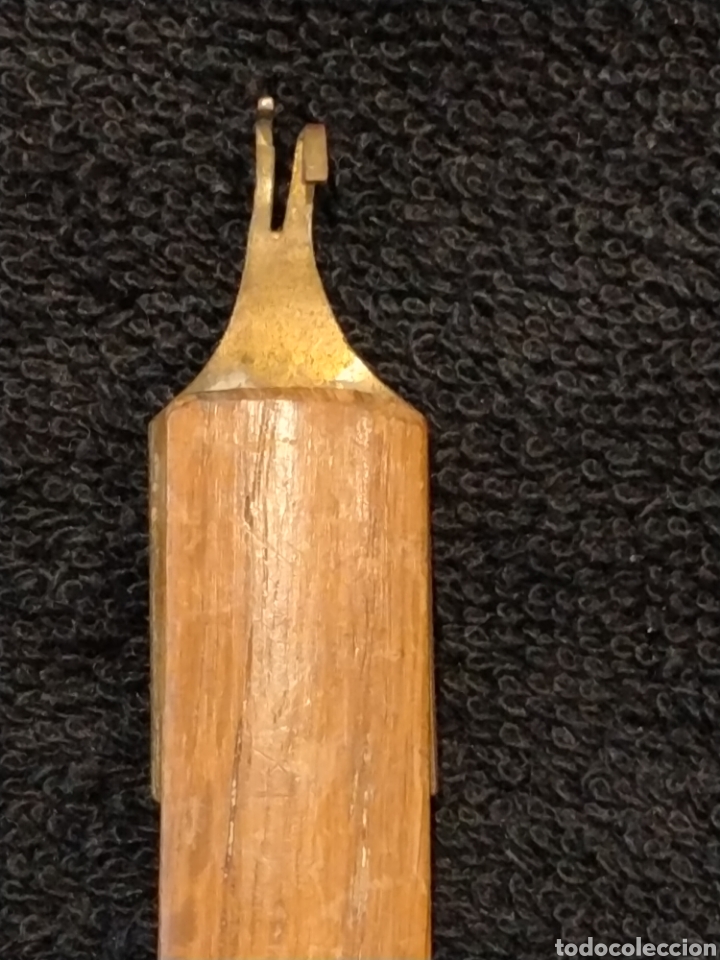 Recambios de relojes: P&Eacute;NDULO ANTIGUO PARA RELOJ DE PARED. - Foto 5