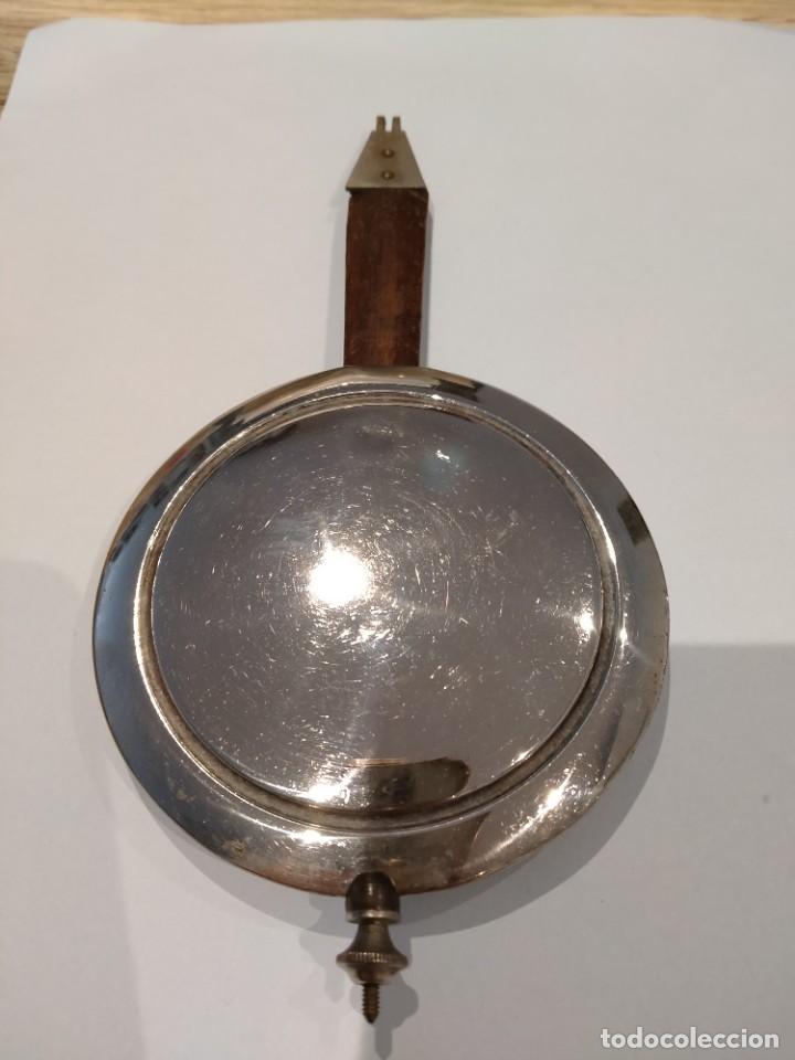 Recambios de relojes: P&Eacute;NDULO ANTIGUO PARA RELOJ DE PARED - Foto 2