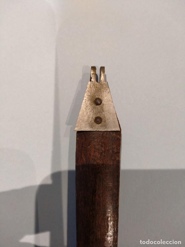 Recambios de relojes: P&Eacute;NDULO ANTIGUO PARA RELOJ DE PARED - Foto 5