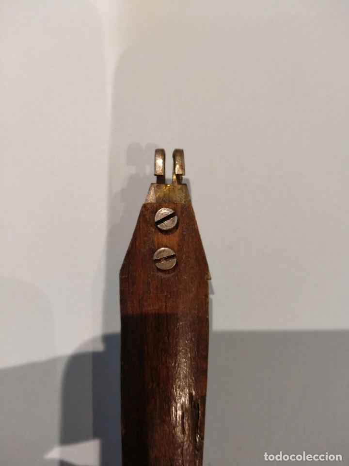 Recambios de relojes: P&Eacute;NDULO ANTIGUO PARA RELOJ DE PARED - Foto 6