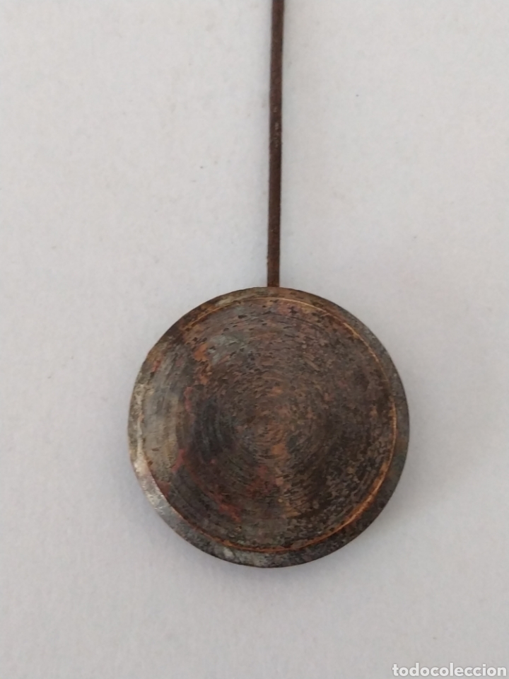Recambios de relojes: P&Eacute;NDULO ANTIGUO PARA RELOJ DE PARED - Foto 2