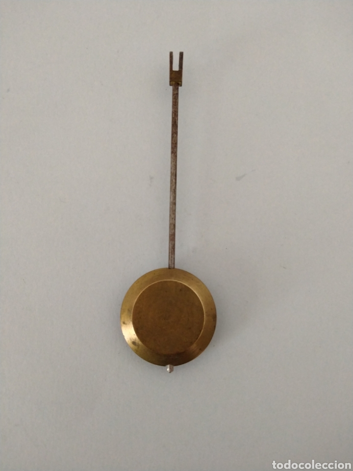 Recambios de relojes: ANTIGUO P&Eacute;NDULO PARA RELOJ DE SOBREMESA. - Foto 1