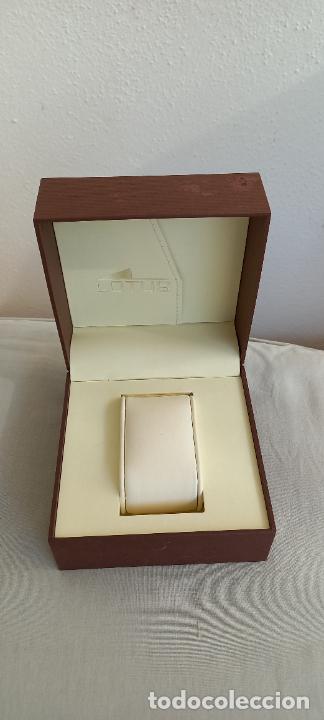 Recambios de relojes: CAJA O ESTUCHE VACIO, PARA RELOJ LOTUS. 11,3X11,3X7,3CM