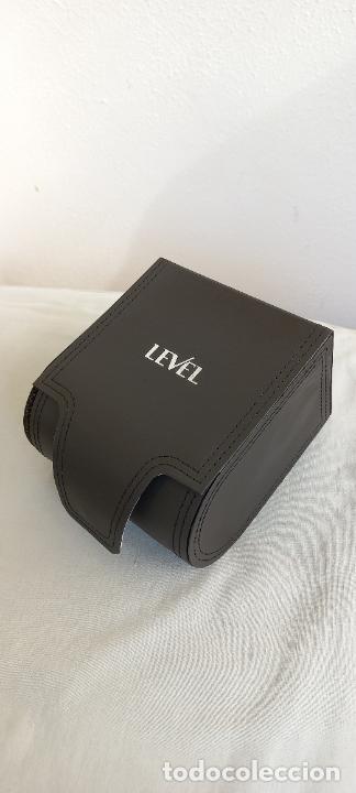 Recambios de relojes: CAJA O ESTUCHE VACIO, PARA RELOJ LEVEL. 13X12X8CM
