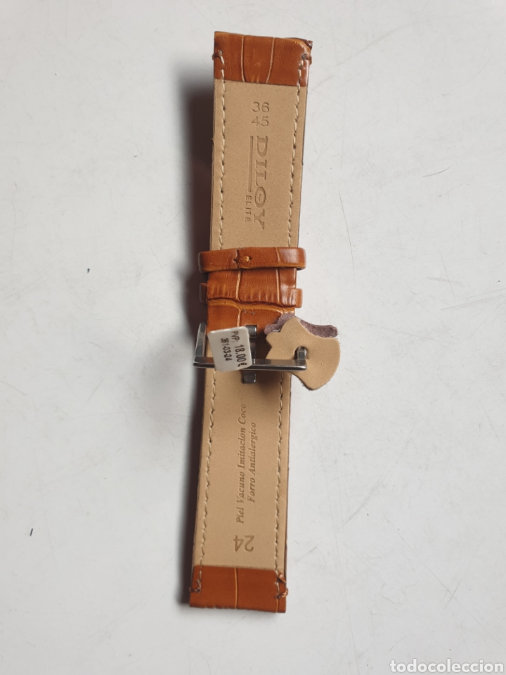 Recambios de relojes: CORREA RELOJ DILOY TALLA 24 - Foto 2