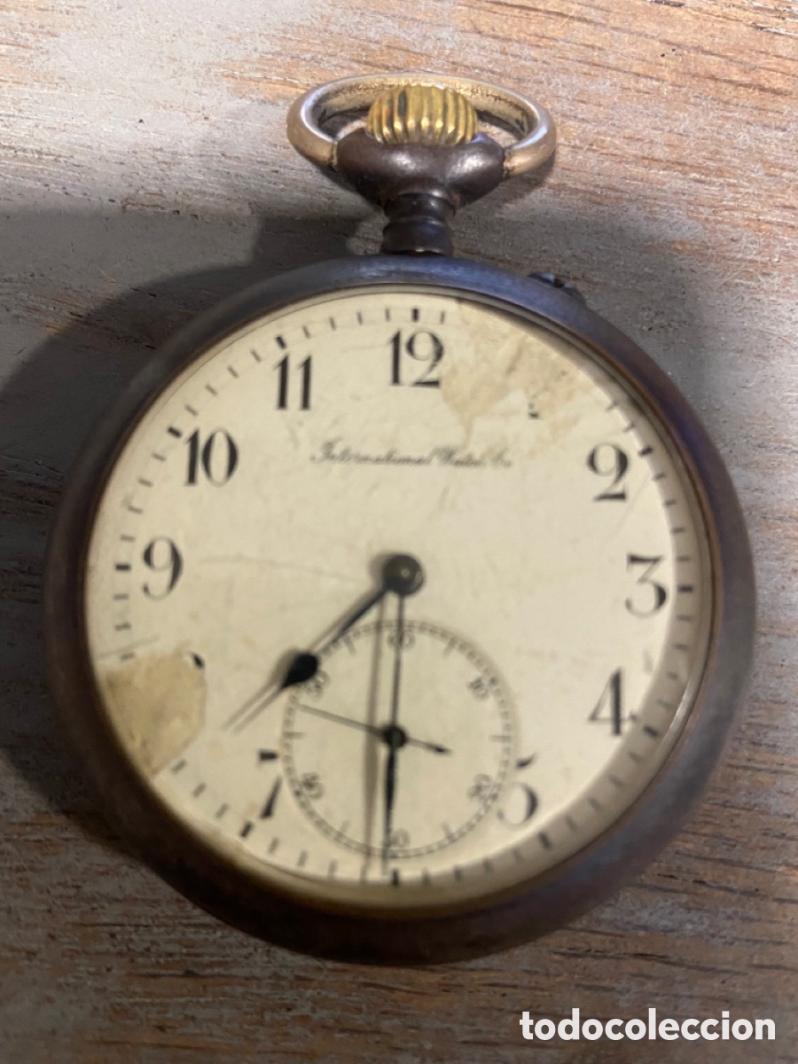Recambios de relojes: RELOJ DE BOLSILLO IWC PARA PIEZA - Foto 1
