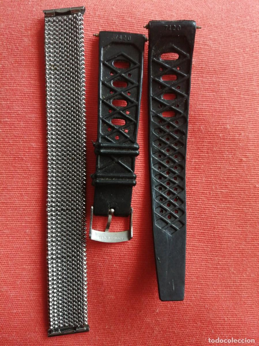Recambios de relojes: Dos correas de Reloj - Foto 2