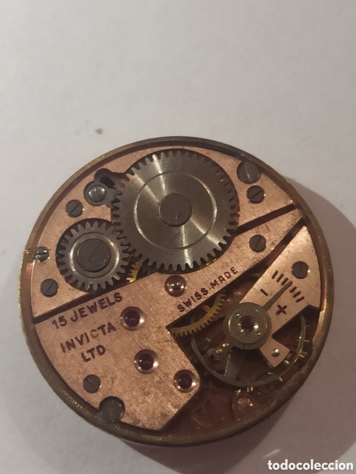 Pi&egrave;ces de rechange de montres et horloges: Mecanismo+esfera Invicta LTD 15 jewels