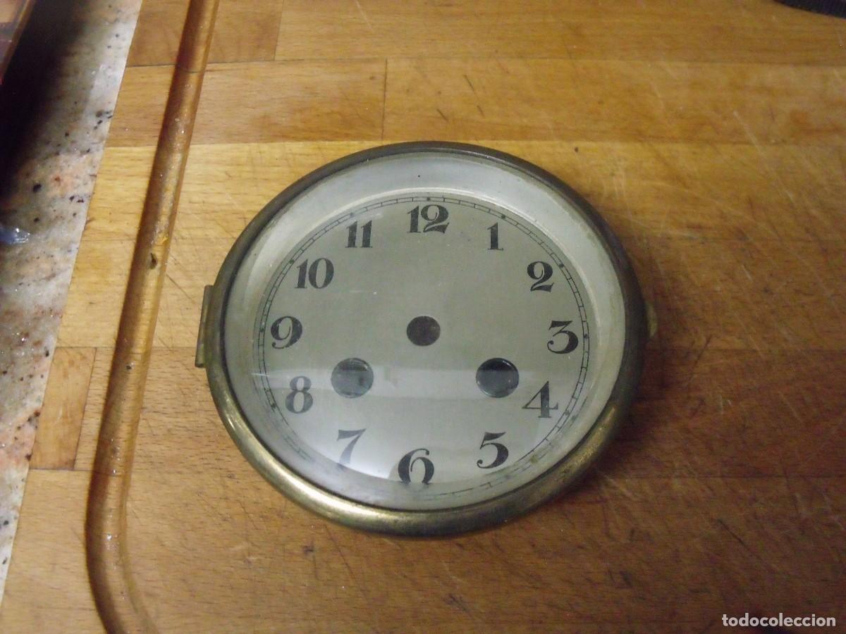 Ersatzteile f&uuml;r Uhren: puerta delantera doble con cristal y esfera para maquinaria paris reloj sobremesa-lote 513