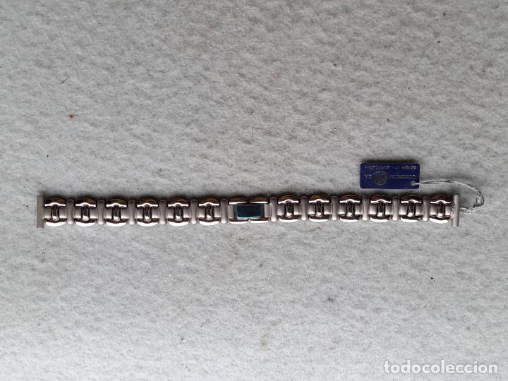 Pi&egrave;ces de rechange de montres et horloges: Pulsera tipo joya para reloj de dama en Acero inoxidable