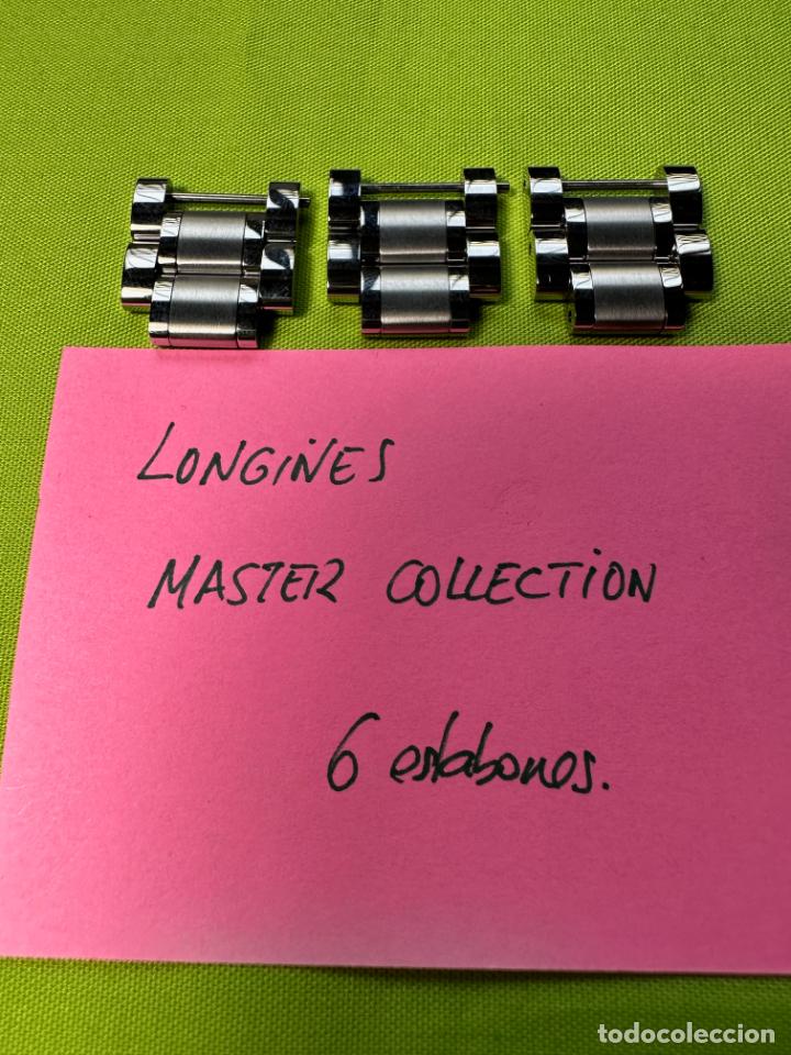 Recambios de relojes: 6 eslabones Longines - Foto 1