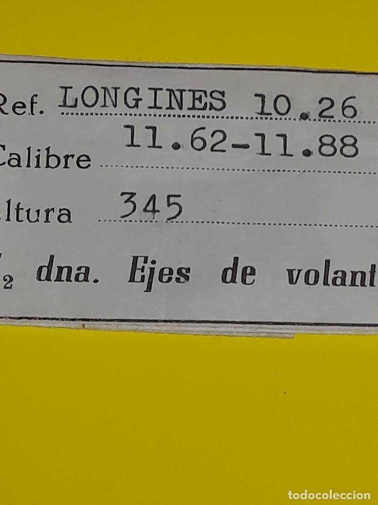 Pi&egrave;ces de rechange de montres et horloges: Longines - 10.26 - - - 1 eje volante
