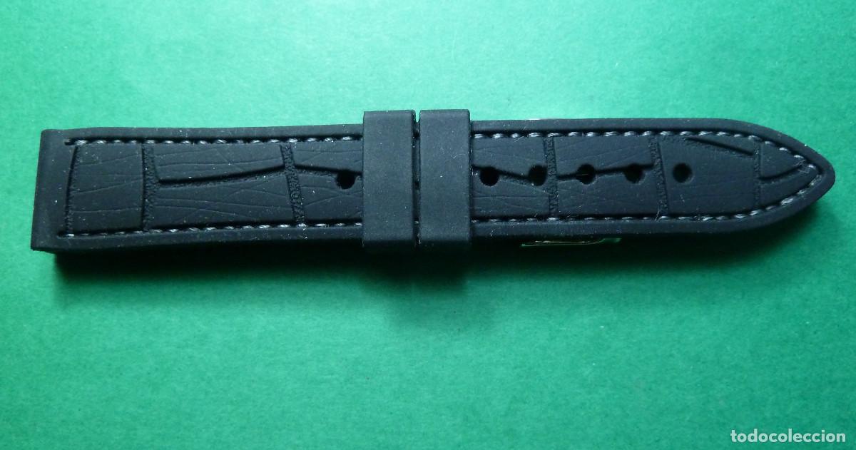 Recambios de relojes: Correa sumergible de silicona. - Foto 2