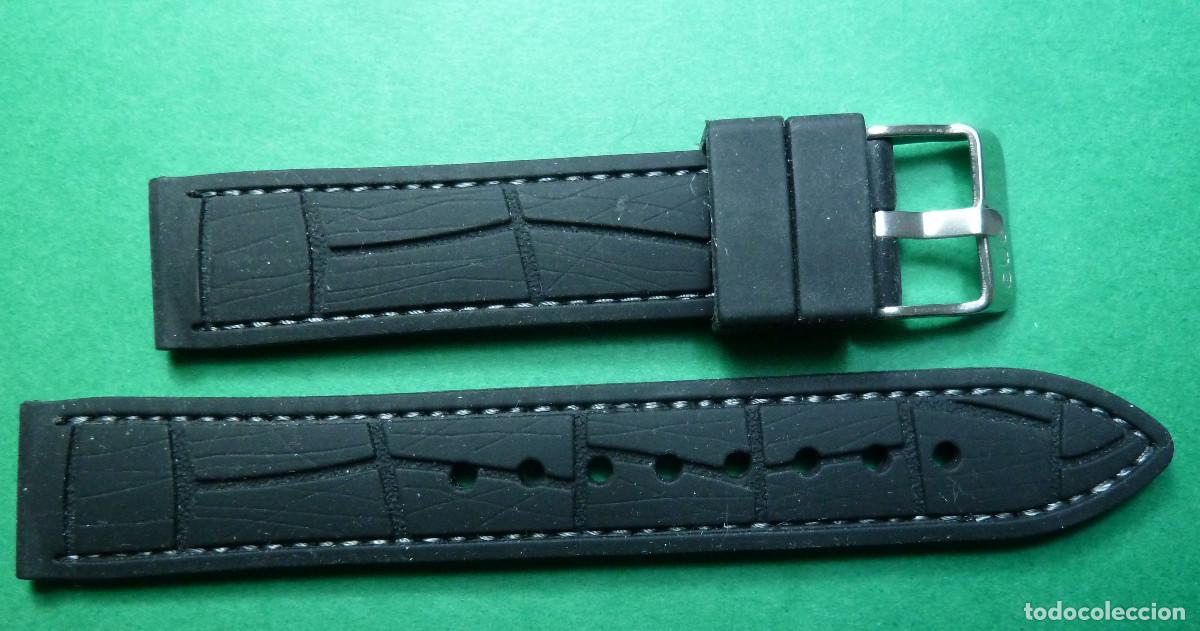 Recambios de relojes: Correa sumergible de silicona. - Foto 3