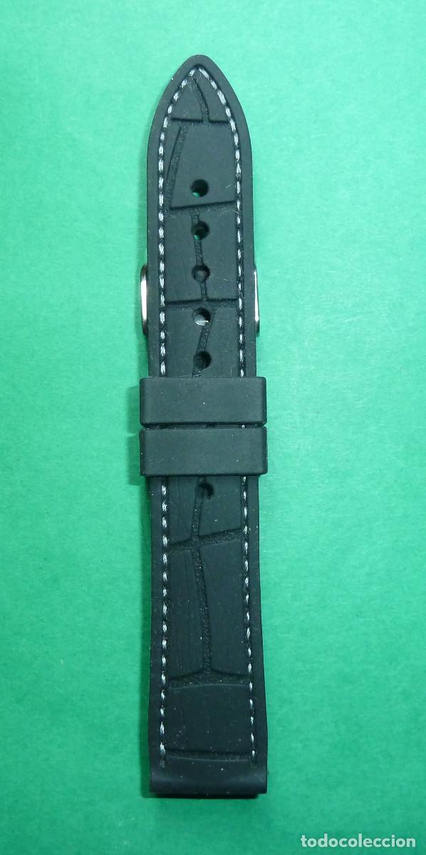 Recambios de relojes: Correa sumergible de silicona. - Foto 1