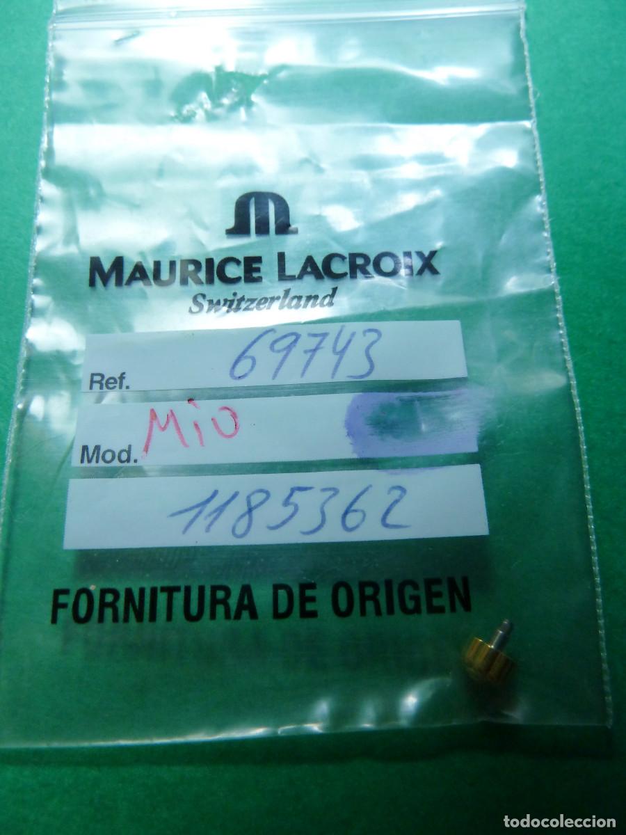 Recambios de relojes: Corona chapada Maurice Lacroix - Foto 4