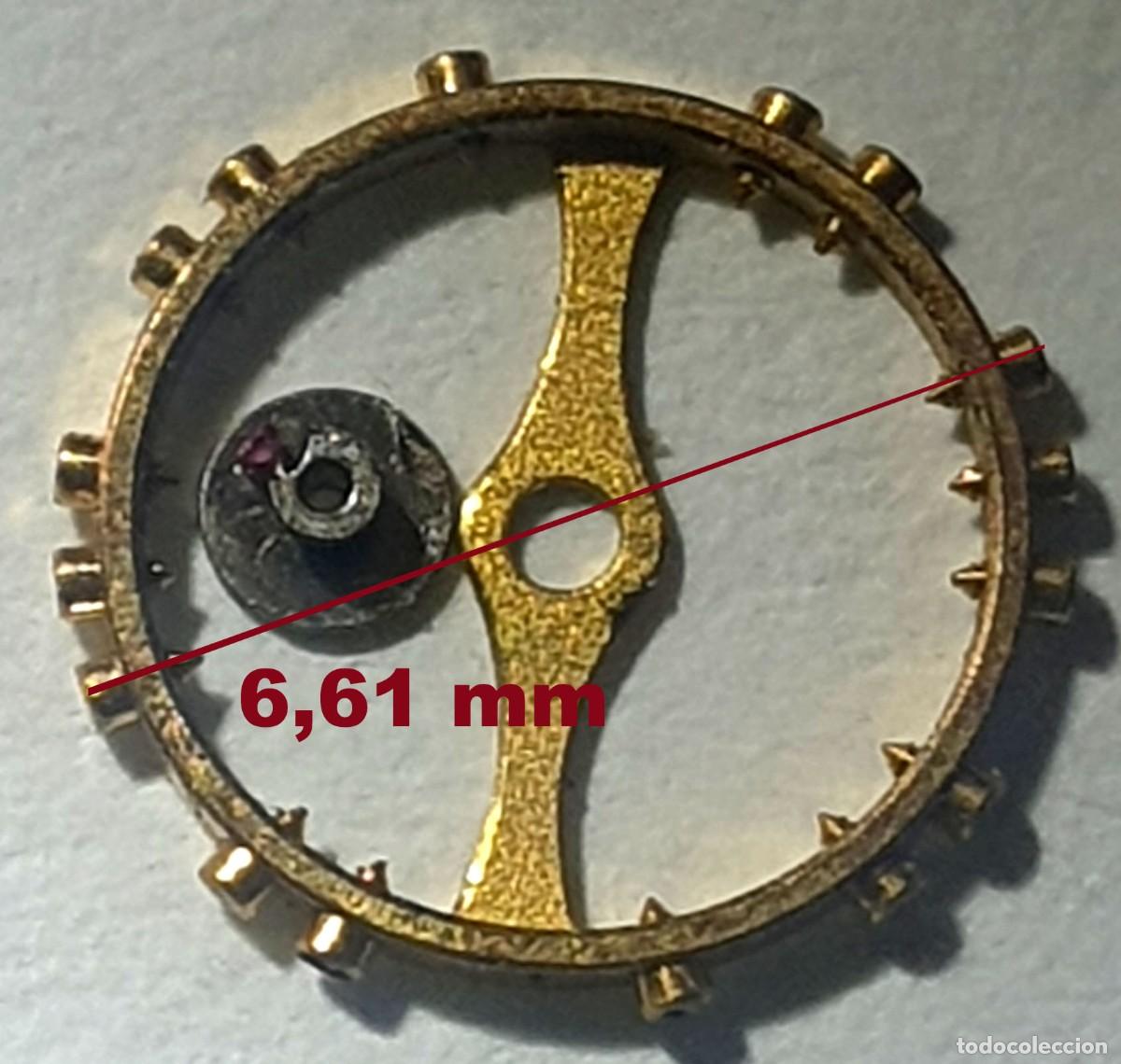 Recambios de relojes: VOLANTE RELOJ FHF (Font, Fontainemelon) - 59 INCA - 1231 M - X