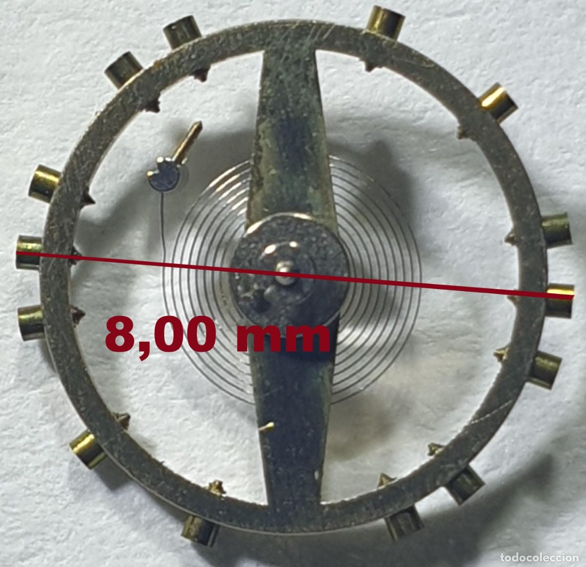Recambios de relojes: VOLANTE COMPLETO RELOJ ETA 8 X 9&acute;&acute;&acute; 1000 - RENATA 153 - X