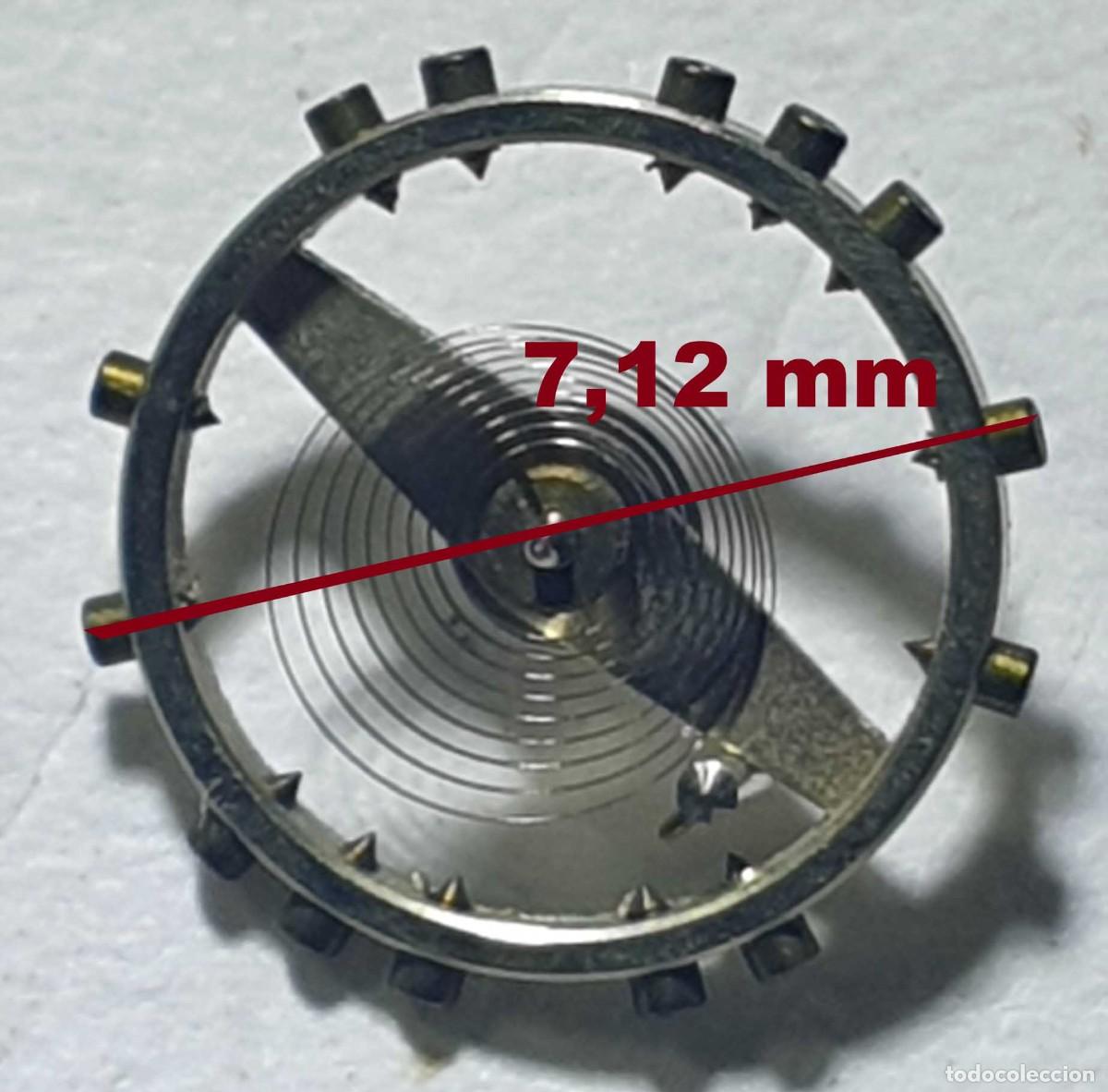Recambios de relojes: VOLANTE COMPLETO DE RELOJ ETA 5 1/4&acute;&acute;&acute; 761 - RENATA 145 M - X