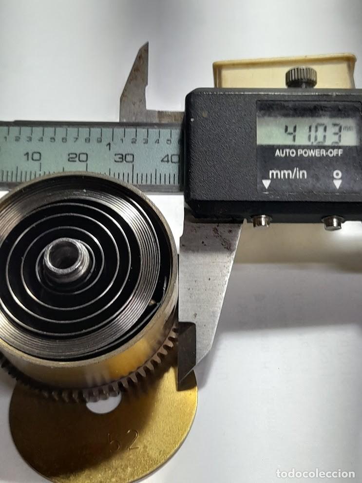 Pi&egrave;ces de rechange de montres et horloges: Barrilete completo relojer&iacute;a grande - 4 fotos + medidas - (cd-6Z23)