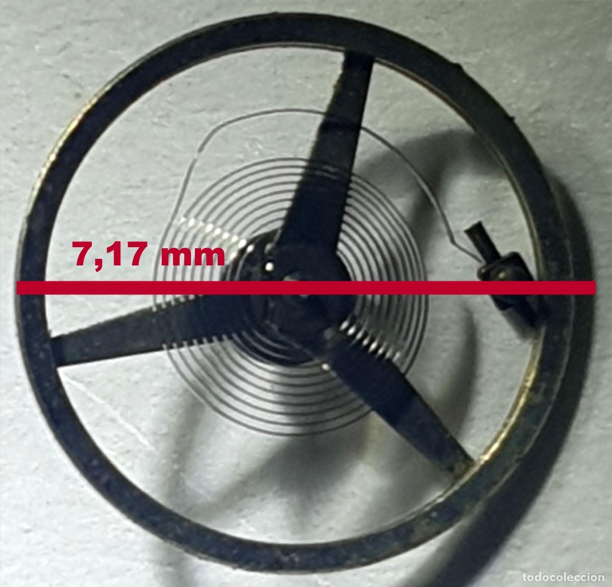 Pe&ccedil;as de reposi&ccedil;&atilde;o de rel&oacute;gios: VOLANTE COMPLETO RELOJ Diehl - CALIBRES: 42 - 158 - X