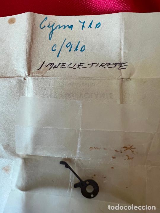 Recambios de relojes: CYMA 710, 1 Muelle tirete - Foto 1