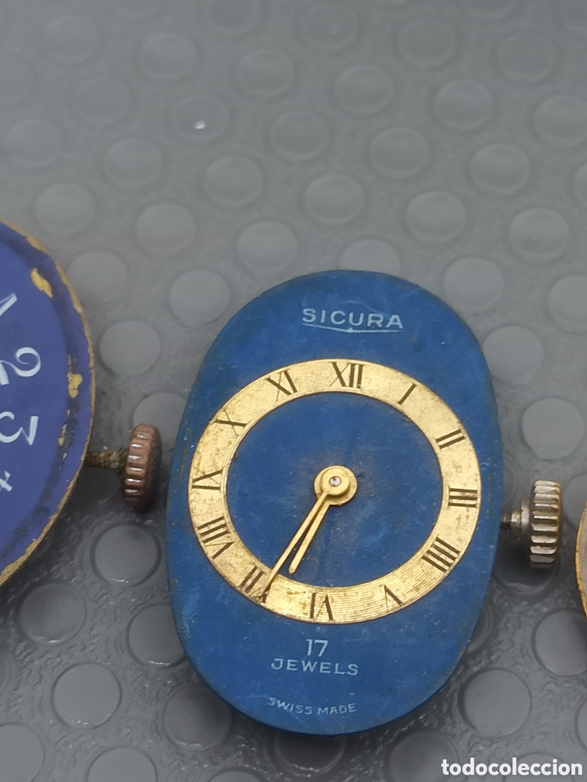 Recambios de relojes: Lote de 4 mecanismos+esferas - Foto 3