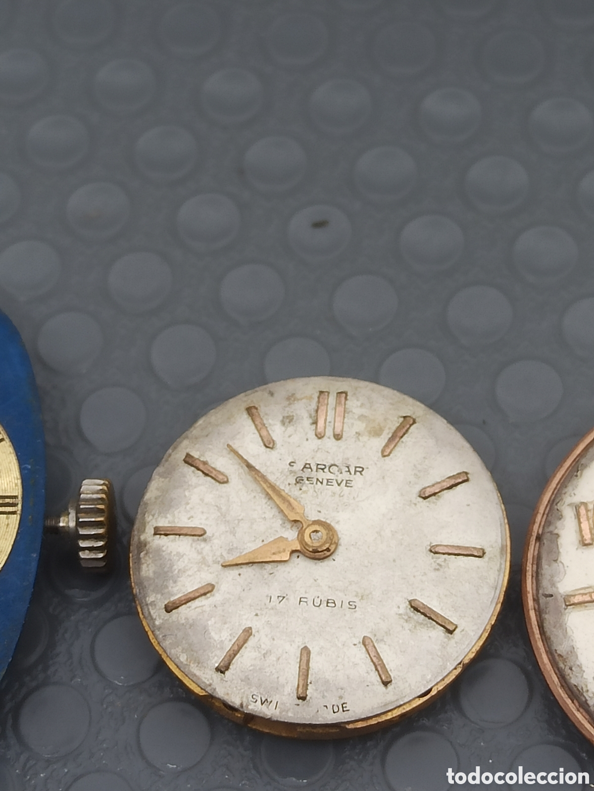 Recambios de relojes: Lote de 4 mecanismos+esferas - Foto 4