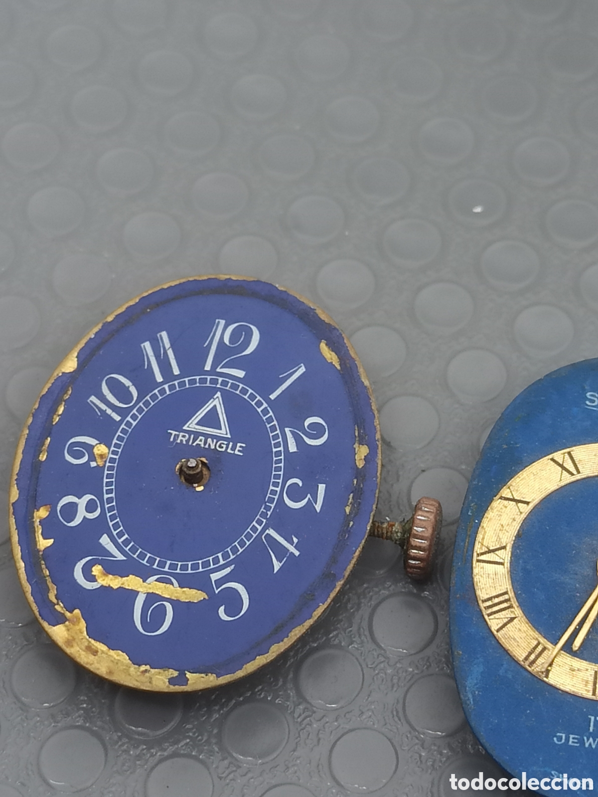 Recambios de relojes: Lote de 4 mecanismos+esferas - Foto 6