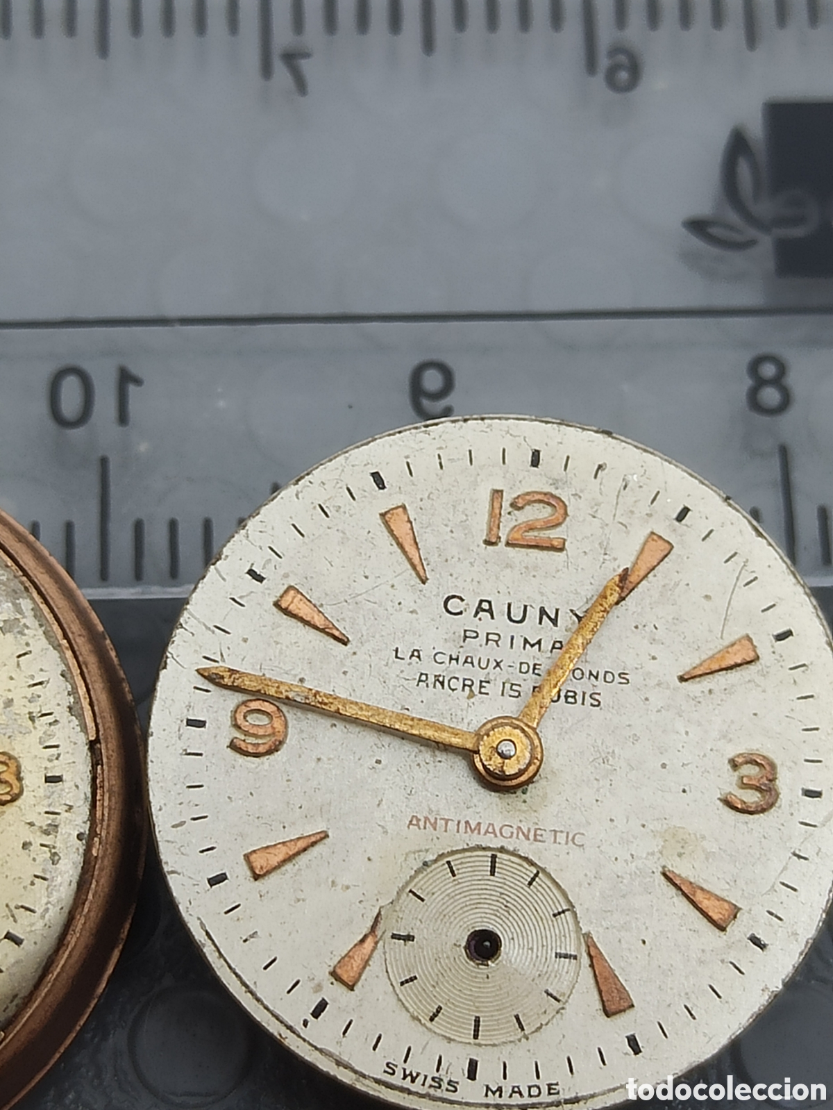Recambios de relojes: Lote de 2 mecanismos Cauny.Invicta - Foto 3