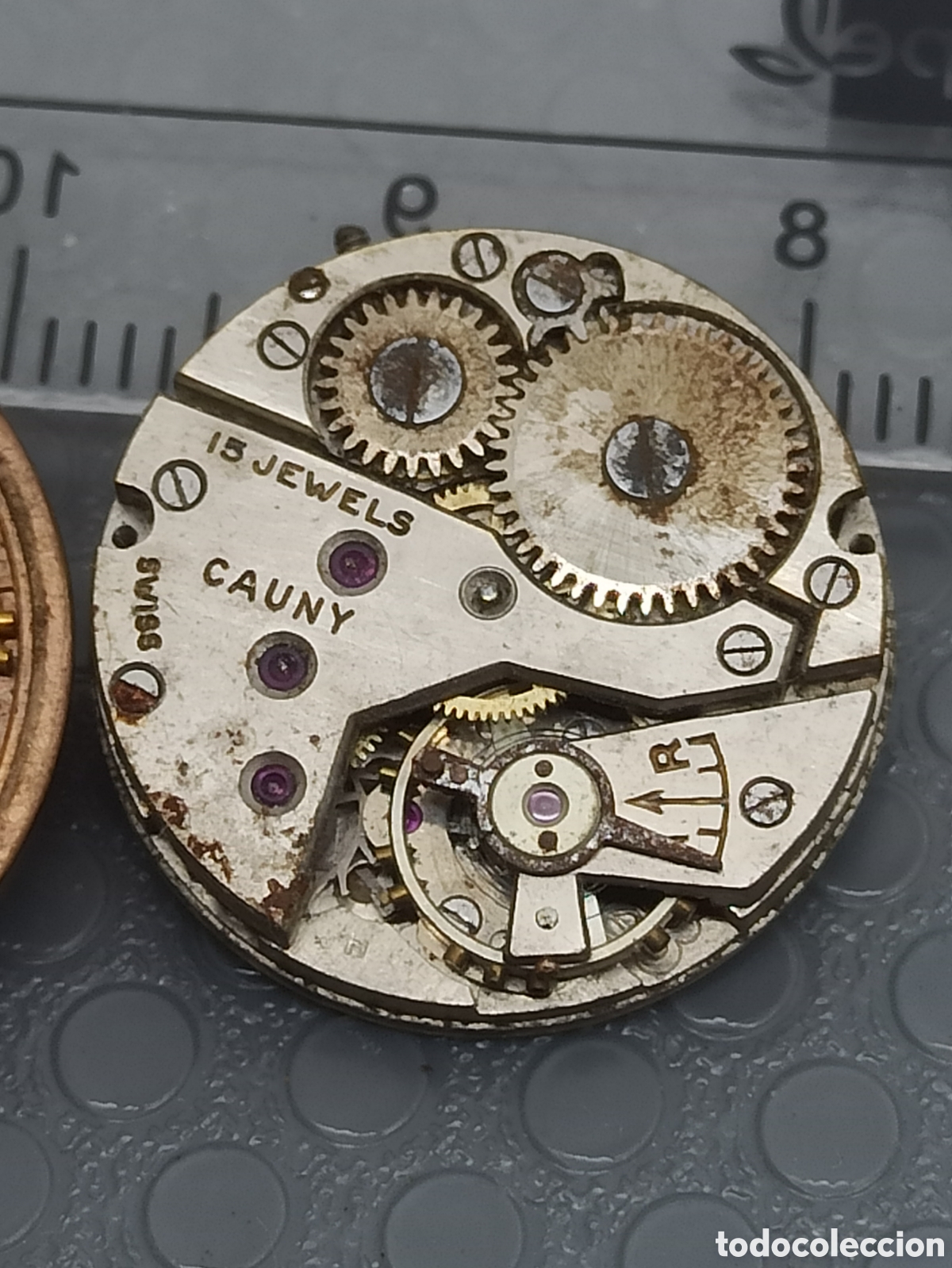 Recambios de relojes: Lote de 2 mecanismos Cauny.Invicta - Foto 5