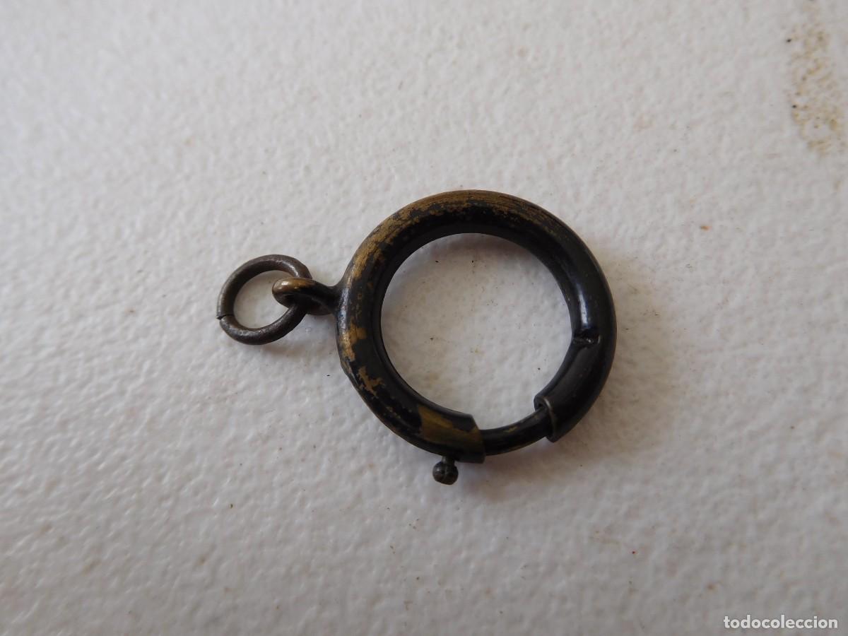 Recambios de relojes: Argolla antigua para cadena de reloj de bolsillo