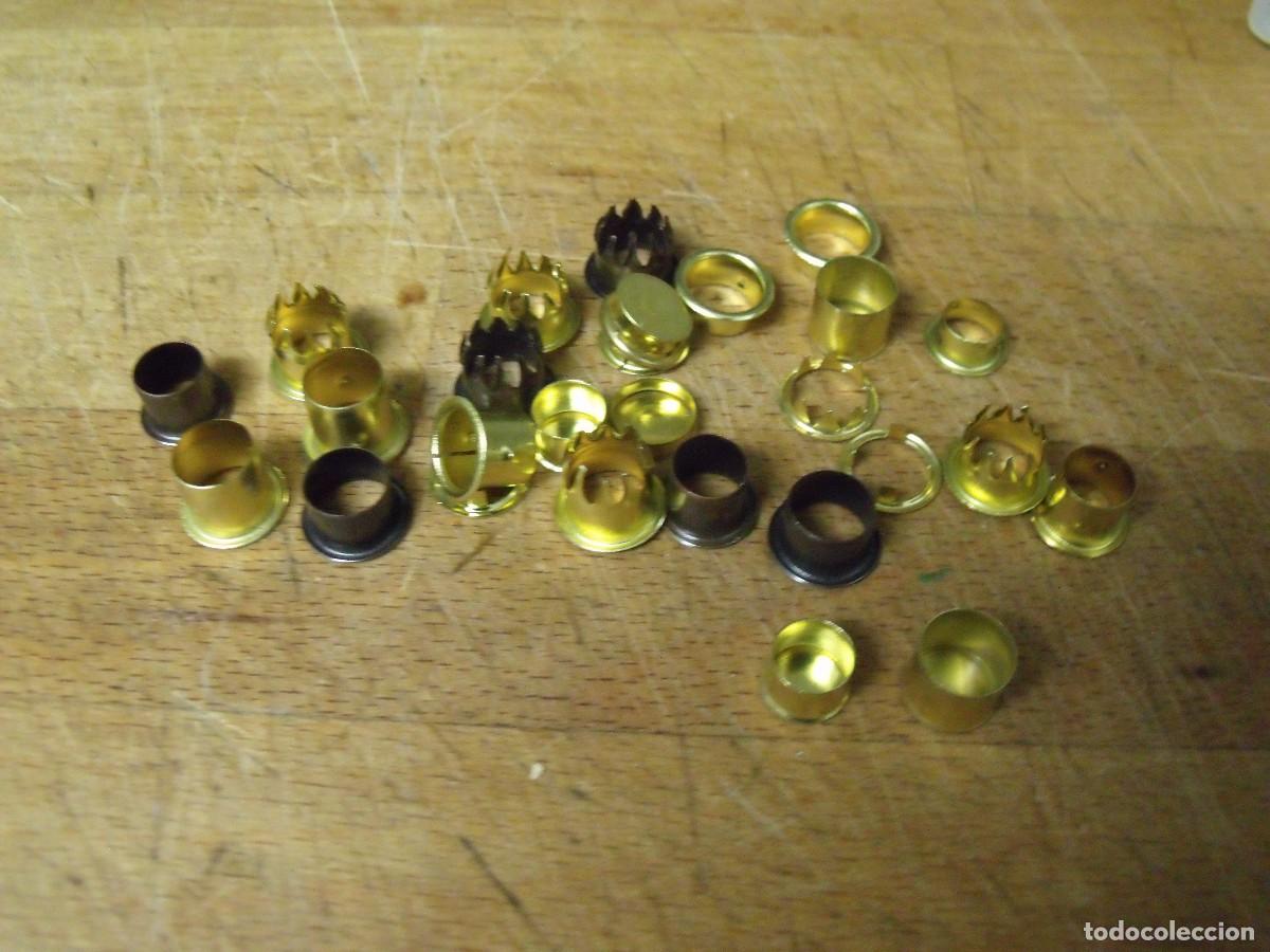 Recambios de relojes: 26 embocaduras para maquinarias de relojes antiguos-lote 525