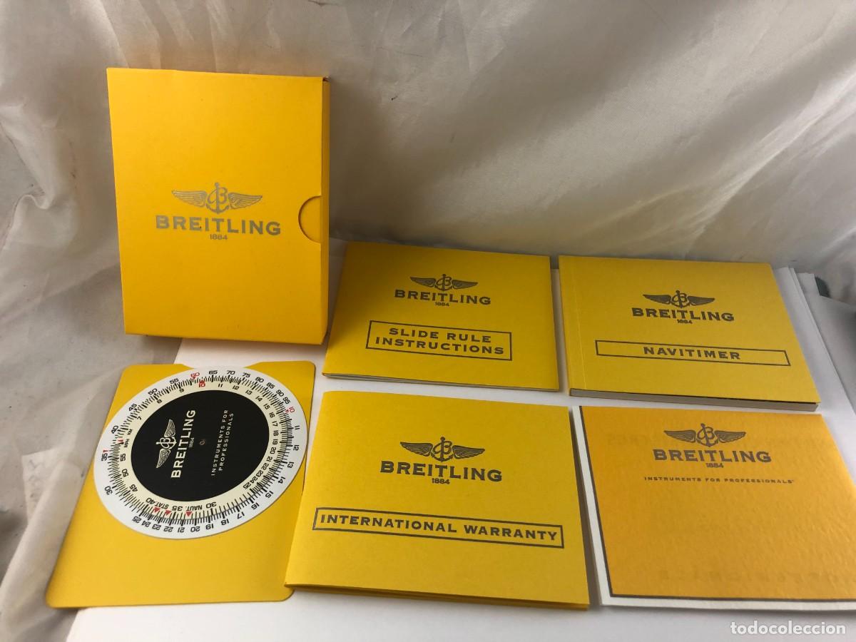 Recambios de relojes: Breitling Certificado Garant&iacute;a Y Folleto Documentaci&oacute;n Reloj &rdquo;&rdquo;