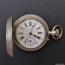 Recambios de relojes: RELOJ DE BOLSILLO DE PLATA GENEVE VINTAGE POCKET SILVER WATCH MONTRE OROLOGIO
