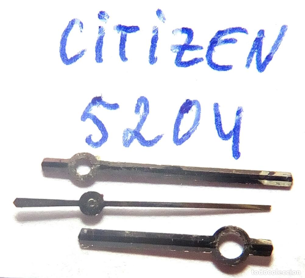 Pe&ccedil;as de reposi&ccedil;&atilde;o de rel&oacute;gios: ⏰ PIEZA CITIZEN 7, PARA CITIZEN 5204