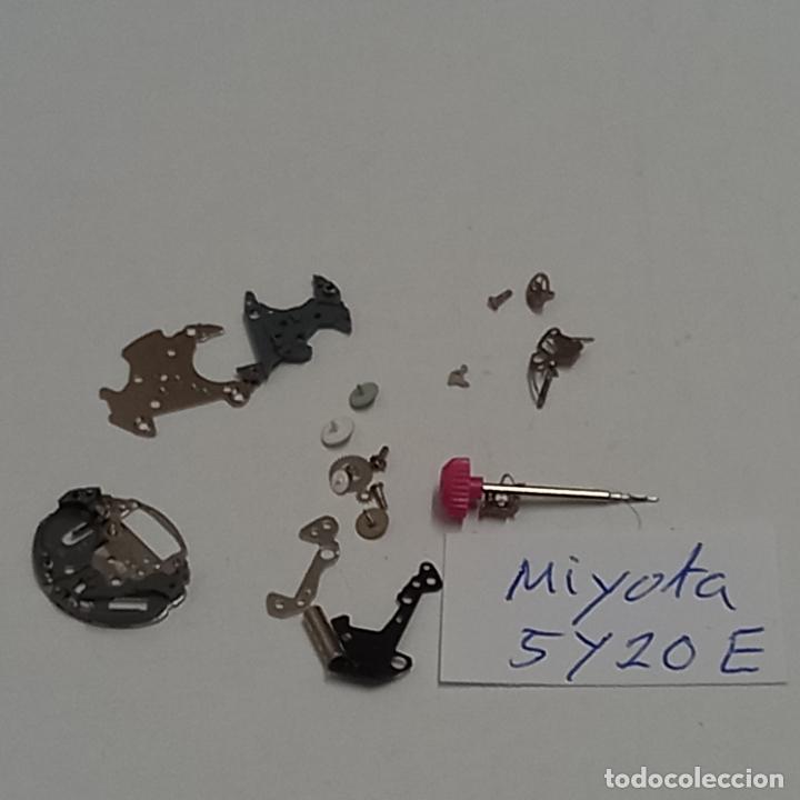 Spare Parts for Watches: Miyota 5Y20E restos de mecanismo