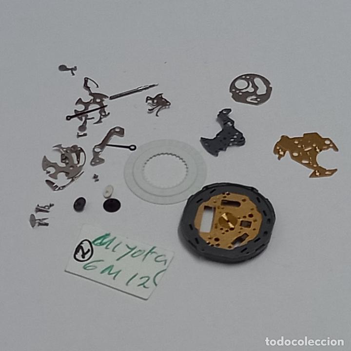 Spare Parts for Watches: Miyota 6M12, restos de mecanismo