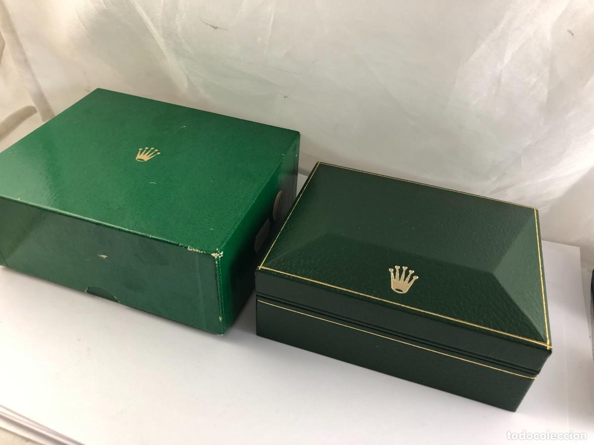 Pe&ccedil;as de reposi&ccedil;&atilde;o de rel&oacute;gios: ROLEX Caja De Reloj Vac&iacute;a rare