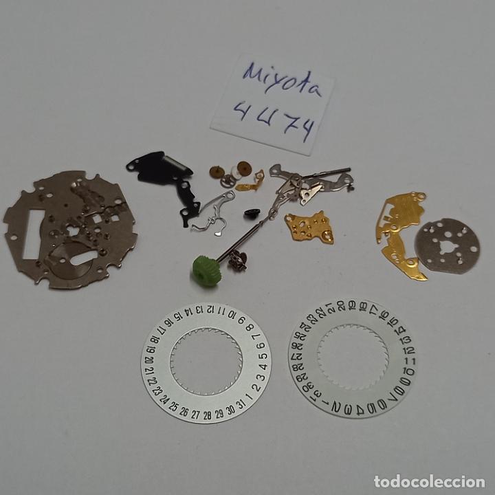 Spare Parts for Watches: Miyota 4U74, restos de mecanismo