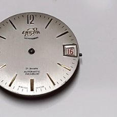 Recambios de relojes: ENICAR, ESFERA Y MÁQUINA. Lote 399595339