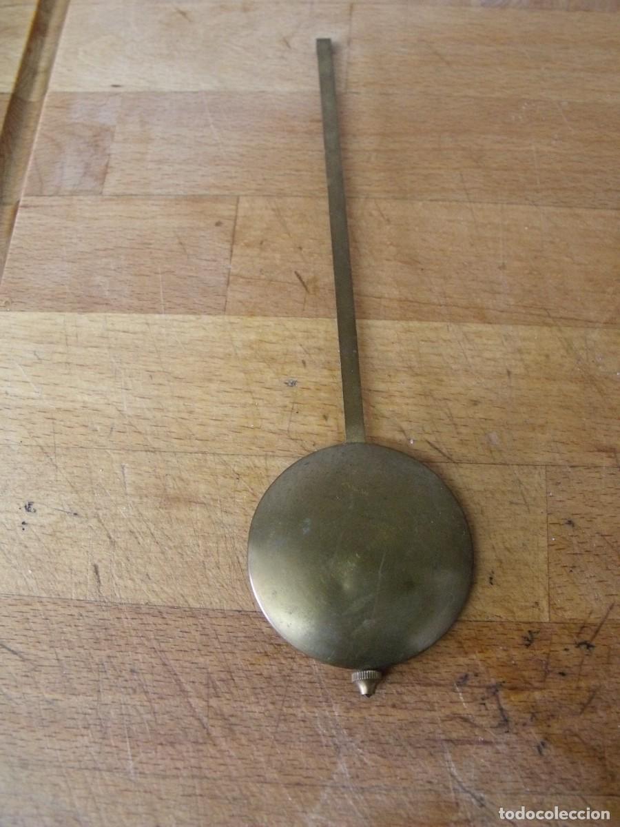 Recambios de relojes: antiguo pendulo para maquinaria TIPO RATERA-lote 537