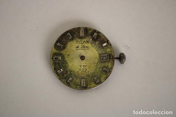 Recambios de relojes: maquinaria reloj titan automatic - Foto 1