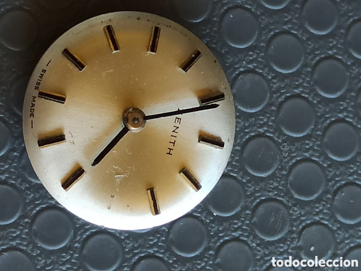 Spare Parts for Watches: Mecanismo m&aacute;s Esfera Zenith cuerda manual