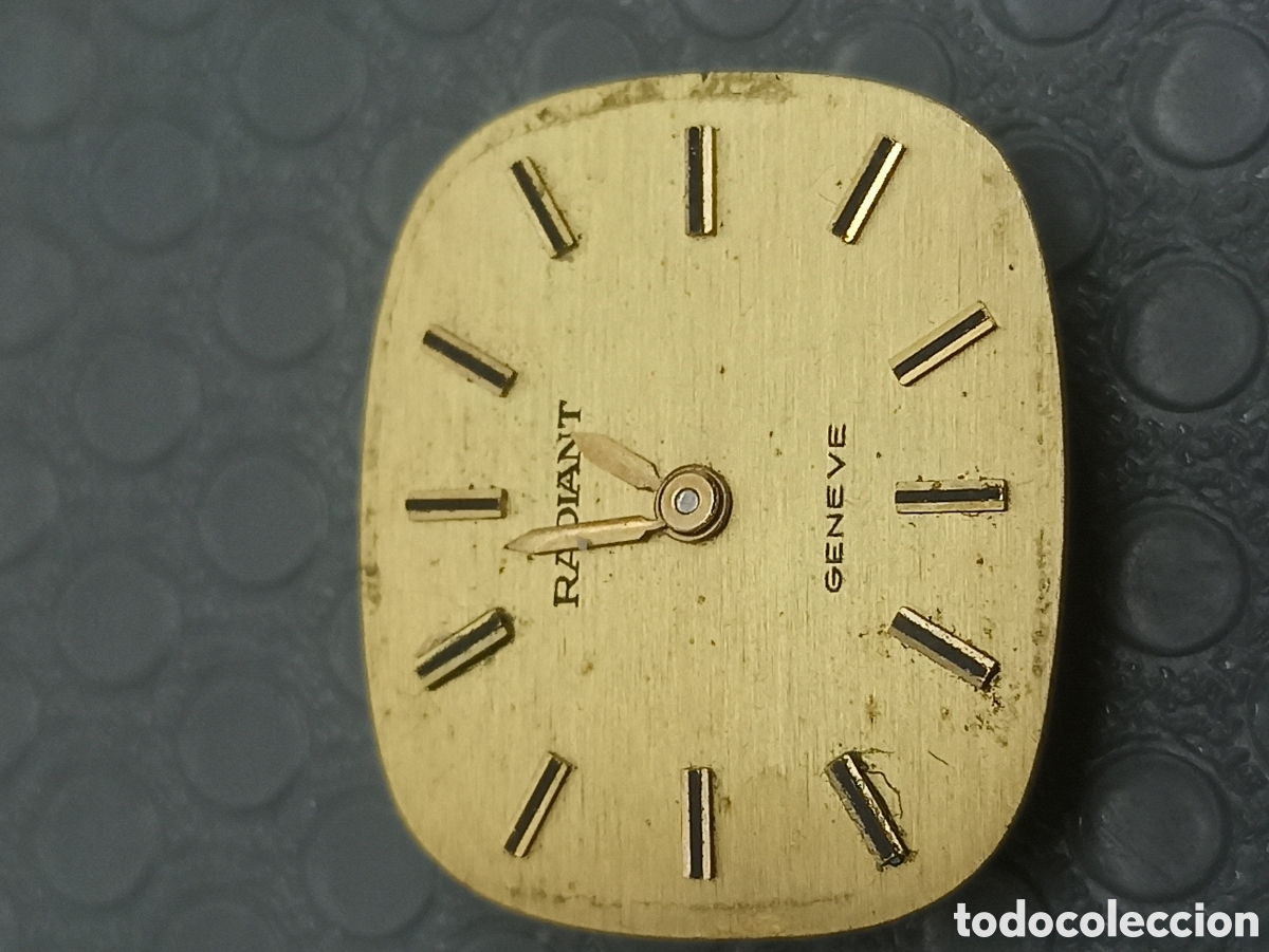 Recambios de relojes: Esfera+Mecanismo Radiant Geneve cuerda manual