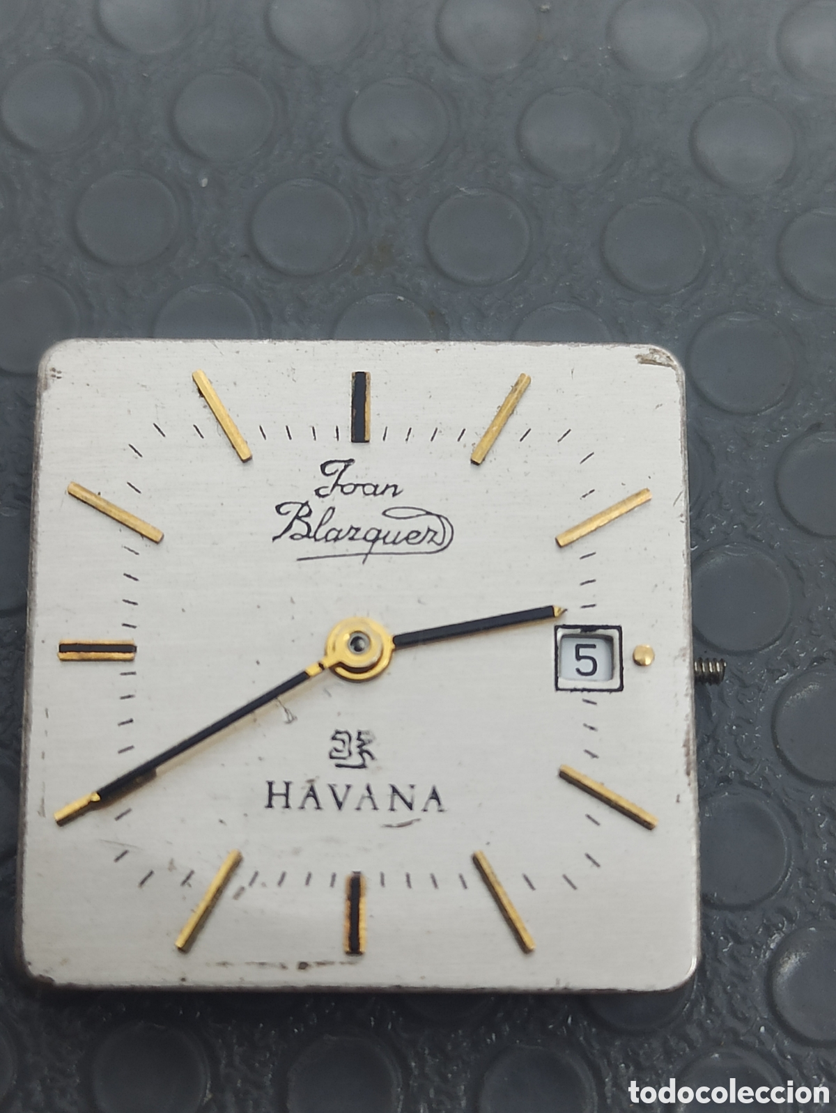 Pi&egrave;ces de rechange de montres et horloges: Mecanismo+Esfera Joan Blazquez havana cal. Eta 956.112