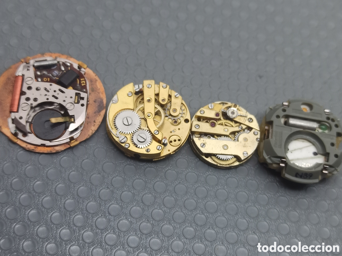 Recambios de relojes: Lote de 4 mecanismos para piezas - Foto 6